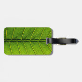 Groen blad bagagelabel (Achterkant horizontaal)