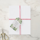 Groen blad dank u voor labels cadeaulabel (Met Touw)