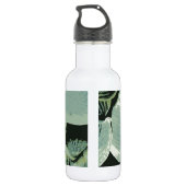 Groen Blad Hosta Waterfles (Achterkant)
