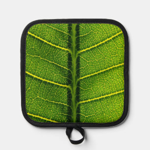 Groen blad pannenlap