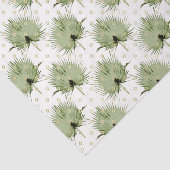 groen bladpatroon 13 tissuepapier (Detail)