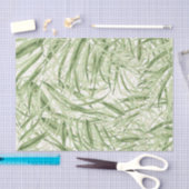 groen bladpatroon 16 tissuepapier (Craft)