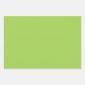 Groen, blauw en wit patroon inpakpapier vel (Voorkant 2)