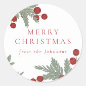 Groen blijvende cheer sticker (Voorkant)