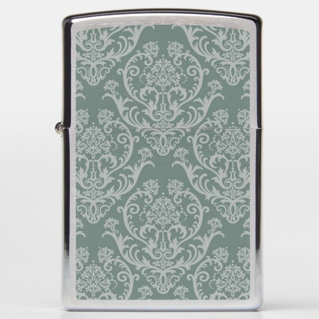 Groen bloempapier (Voorkant)