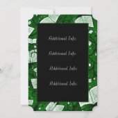 Groen boek lanceringsfeest kaart (Achterkant)