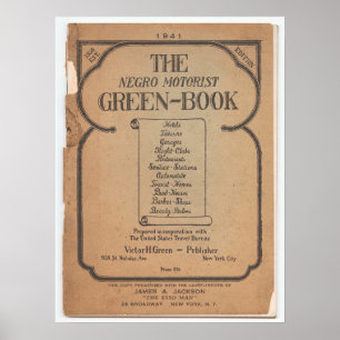 Groen boek negorotorist poster