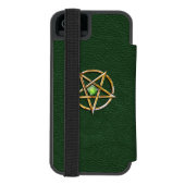 Groen boek van schaduwen incipio iPhone portemonnee hoesje (Agenda Achterkant)