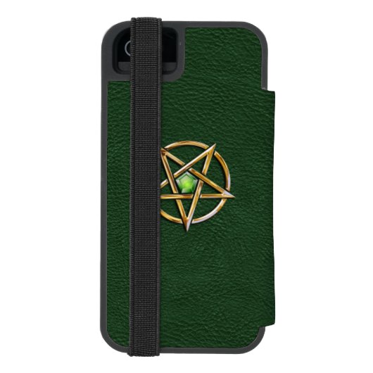 Groen boek van schaduwen incipio iPhone portemonnee hoesje (Agenda Achterkant)