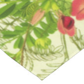 groen bos Botanische bladeren Wilde bloem Tafelkleed (Gekanteld)