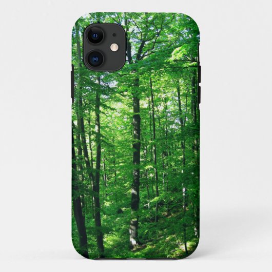 groen bos Case-Mate iPhone case (Achterkant)