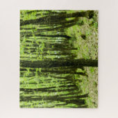 Groen bos legpuzzel (Verticaal)