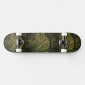 Groen bospatroon afbeelding skateboard (Horizontaal)