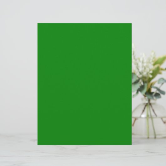 Groen Briefhoofd (Staand voorkant)