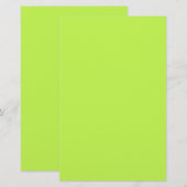 Groen Briefpapier (Voorkant / Achterkant)