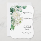 GROEN BRUIDSDOUCHE UITNODIGING (Voorkant)