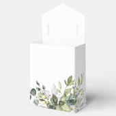 Groen Bruiloft Favor Box Bedankdoosjes (Geopend)