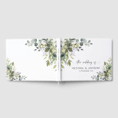 Groen Bruiloft Gastenboek