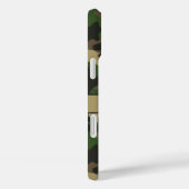 Groen Bruine Camouflage Gepersonaliseerd Case-Mate iPhone Case (Achterkant / Rechts)