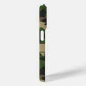 Groen Bruine Camouflage Gepersonaliseerd Case-Mate iPhone Case (Achterkant / Rechts)