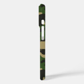 Groen Bruine Camouflage Gepersonaliseerd Case-Mate iPhone Case (Achterkant / Links)