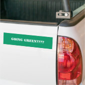 Groen? Bumpersticker (Op Truck)