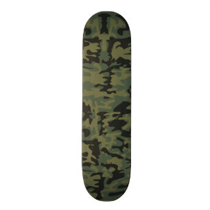 Groen camerapatroon skateboard