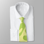 Groen Camo-ontwerp Stropdas (Gebonden)
