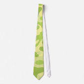Groen Camo-ontwerp Stropdas (Voorkant)