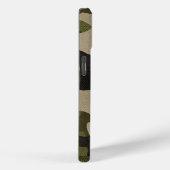 Groen Camo Realistisch Grunge Effect Case-Mate iPhone Case (Achterkant / Rechts)
