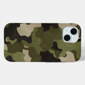 Groen Camo Realistisch Grunge Effect Case-Mate iPhone Case (Achterkant (horizontaal))