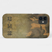 Groen camouflage-patroon  V2.0 Case-Mate iPhone Case (Achterkant (horizontaal))
