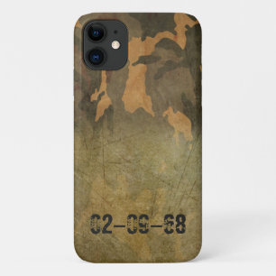 Groen camouflage-patroon V2.0 iPhone 11 Hoesje