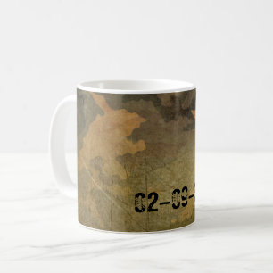 Groen camouflage-patroon V2.0 Koffiemok