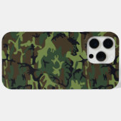 Groen camouflagepatroon, militair patroon, leger Case-Mate iPhone case (Achterkant (horizontaal))