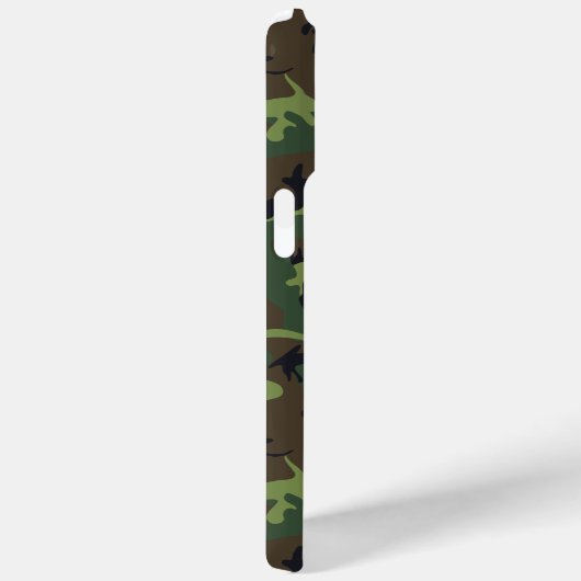 Groen camouflagepatroon, militair patroon, leger Case-Mate iPhone case (Achterkant / Rechts)