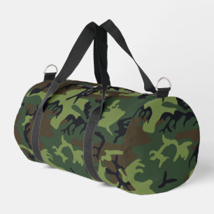 Groen camouflagepatroon, militair patroon, leger plunjezak