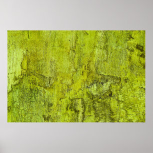 Groen concreet abstract, kunst, thuisdecor, backgr poster