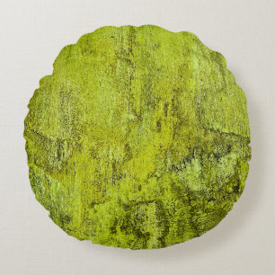 Groen concreet abstract, kunst, thuisdecor, backgr rond kussen