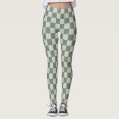 Groen controlebord leggings (Voorkant)