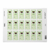 Groen Cupcake Gift Label (Full Sheet)