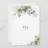 Groen de nacht voor de uitnodiging (Achterkant)