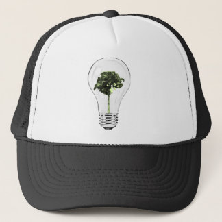 Groen denk slim na trucker pet