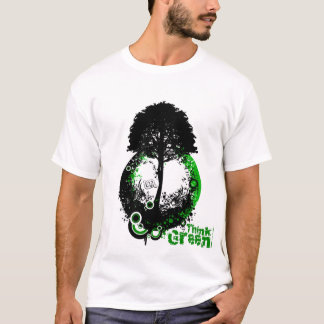 Groen denken t-shirt