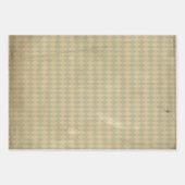  groen diamantpatroon inpakpapier vel (Voorkant 2)