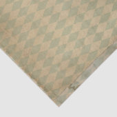  groen diamantpatroon ontkoppeling tissuepapier (Detail)