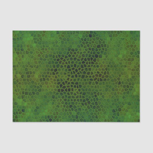 Groen dinosaur weefselpapier verbergen tissuepapier (Voorkant)