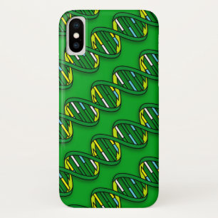 Groen DNA iPhone X Hoesje