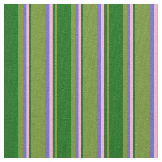 Groen, donkergroen, lichtroze en laatblauw stof (Close Up)