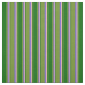 Groen, donkergroen, lichtroze en laatblauw stof (Swatch)